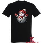 Zabawny bałwan disco idealny strój na świąteczną imprezę