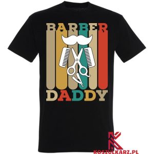Koszulka nadrukiem Barber Daddy dla Taty Barbera