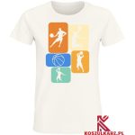 Koszulka z nadrukiem Basketball Tiles: Graficzny Hołd dla Fanów Koszykówki