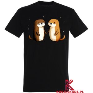 Koszulka z nadrukiem Zakochane Chomiki: Miłość w Małym Wydaniu