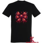 Koszulka z Czerwoną Kokardą Blask Świątecznych Nocy