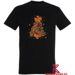 Świąteczne Drzewko z Kokardą – Koszulka Pełna Uroku