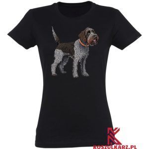 Koszulka z nadrukiem psa Gryfon Korthalsa