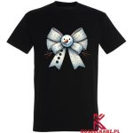 Świąteczna Kokarda Bałwanowa – Koszulka dla Niego i dla Niej