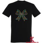 Koszulka z Wzorem Świątecznej Kokardy – Styl i Komfort