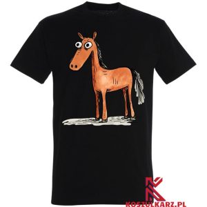 Koszulka z nadrukiem Sympatyczny Rysunkowy Konik