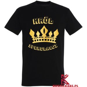 Koszulka Król spekulacji - stylowa koszulka dla inwestora
