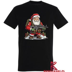 Koszulka Święty Mikołaj na Misji Nie Tylko Prezenty