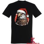 Elegancki Orzeł Świąteczny – Zimowa Garderoba Patrioty na Białym Tle