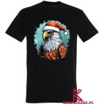 Koszulka Orzeł w Czapce Mikołaja Polski Duh Świąt