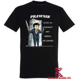 Walka na argumenty – Koszulka dla prawnika z poczuciem humoru
