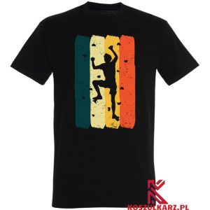 Koszulka z nadrukiem Retro Wpinaczka