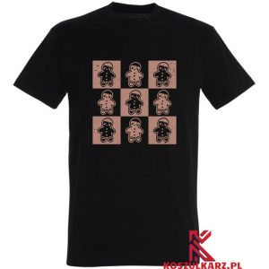 Koszulka Zestaw Świątecznych Pierników Retro – Tradycja i Elegancja