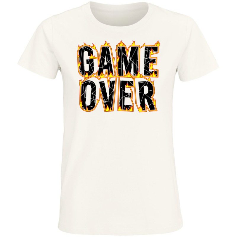 11 game over 2 b damska white