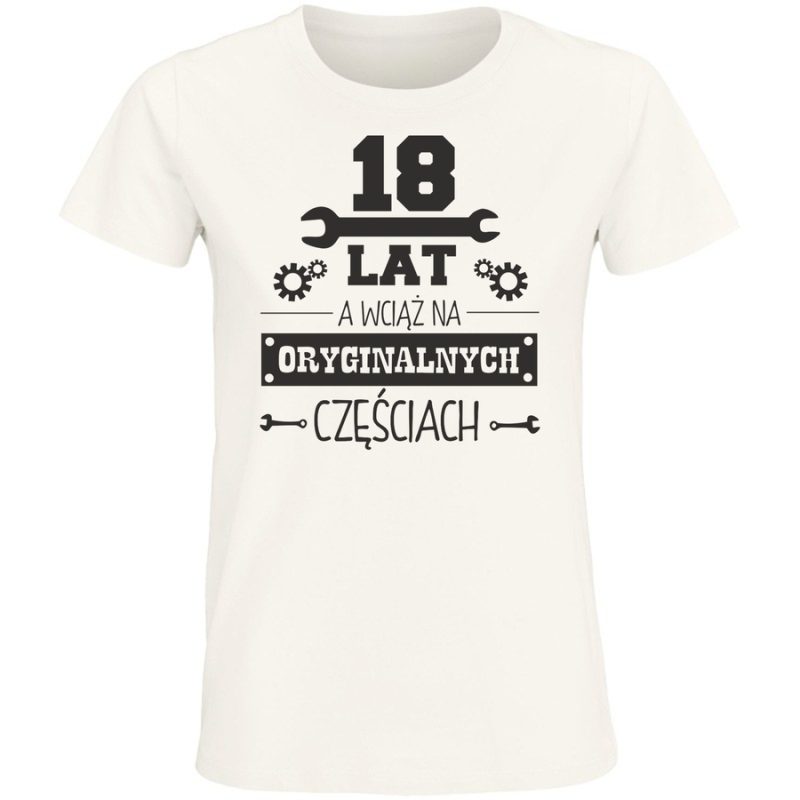 18 lat oryginalne cze sci damska white