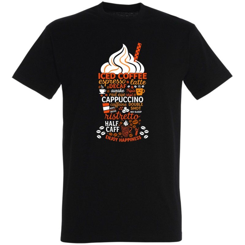 78. iced coffee cup meska black