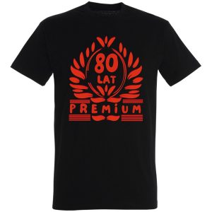 Koszulka urodzinowa 80 Lat Premium