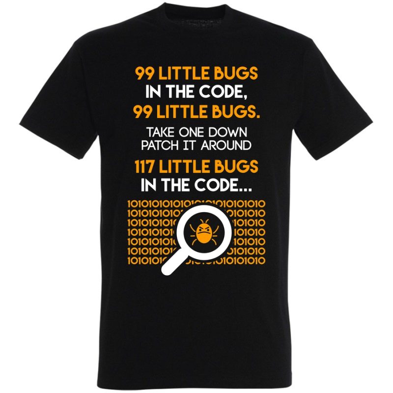 99 little bugs in the code meska black
