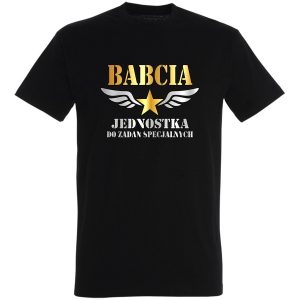 Babcia Jednostka do zadań specjalnych – Koszulka dla Superbabci