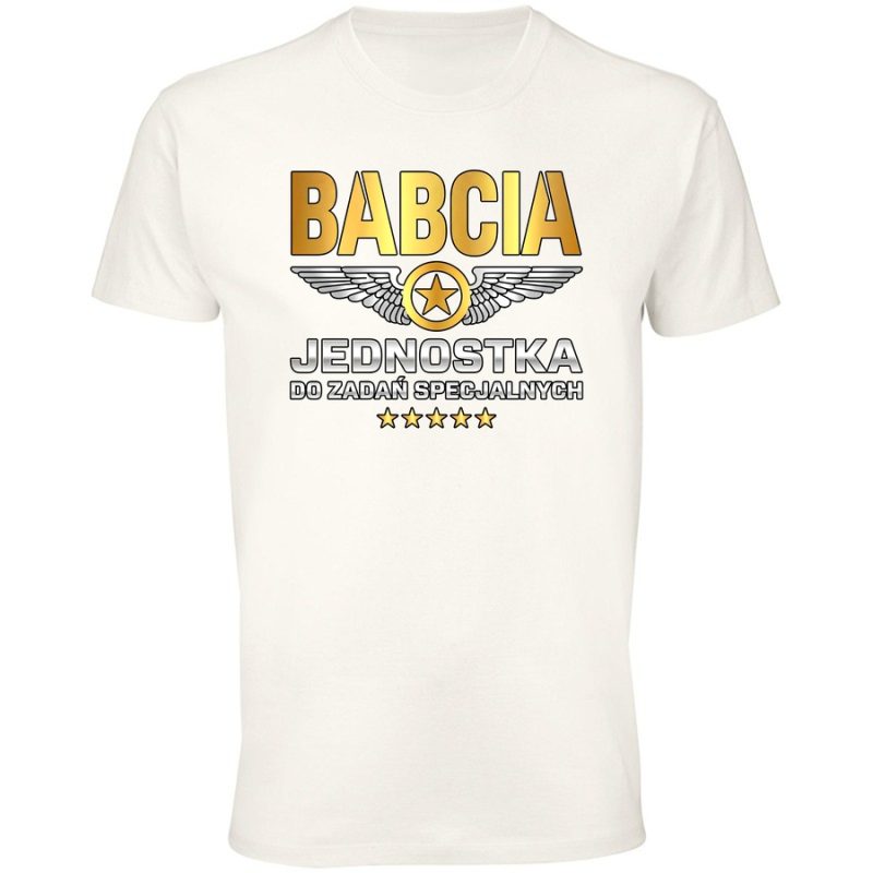 babcia jednostka zloty meska white