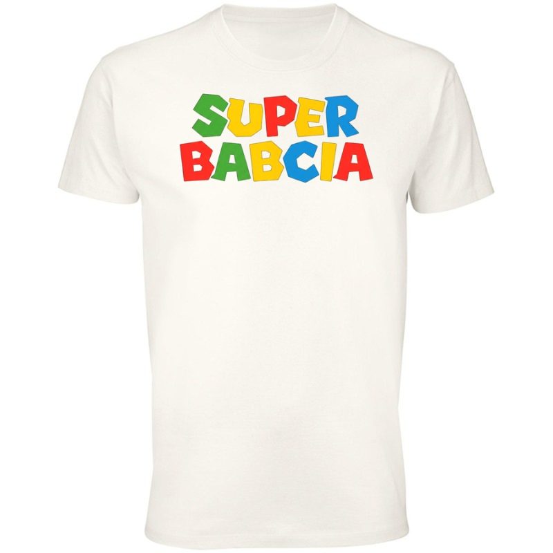 babcia super mario meska white