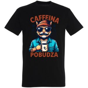 Koszulka Caffeina moc i spokój pobudzenia