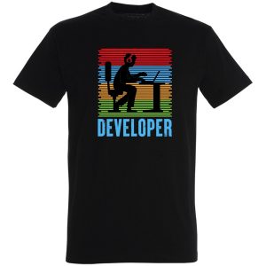 Koszulka z Nadrukiem Programisty