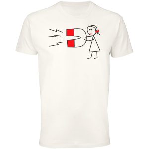 Koszulka dla par magnes elektryzująca prostota