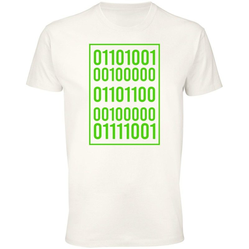 dla programisty kodera developera01101001 00100000 1 meska white