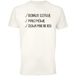 Koszulka Dobrze Gotuję Mało MóWię