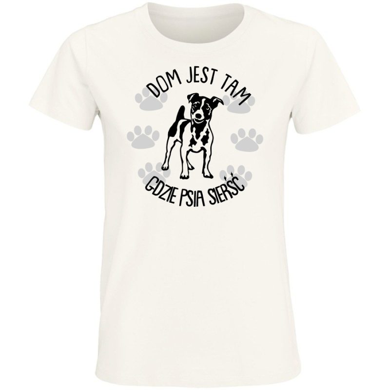 dom jest tam gdzie psia sier s c damska white
