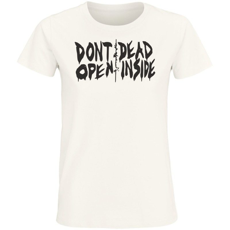 don t open dead inside the walking dead damska white
