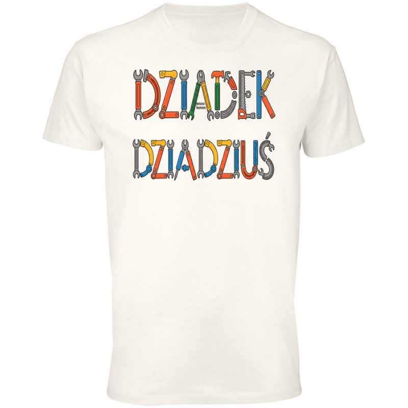 dziadek dziadzius meska white