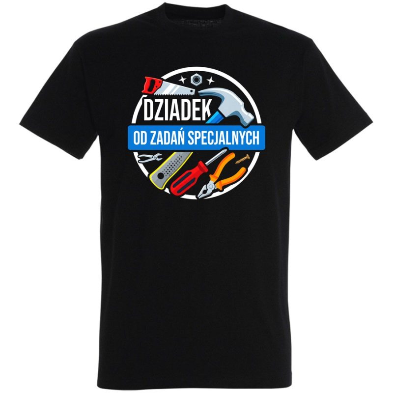 dziadek od zada n specjalnych meska black