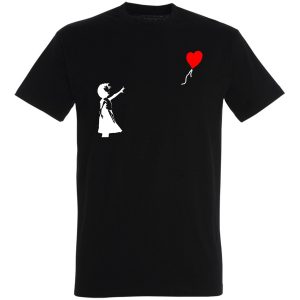 Koszulka "balon" – sztuka uliczna