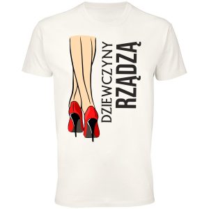 Koszulka dziewczyny rządzą