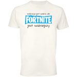 Koszulka edukacja jest ważna ale fortnite jest ważniejszy