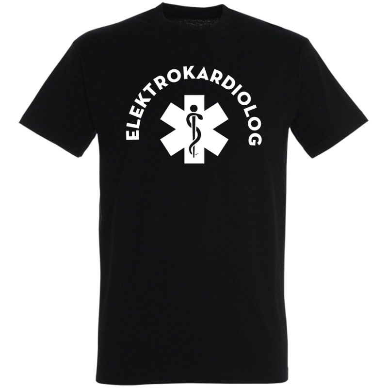 elektrokardiolog eskulap meska black