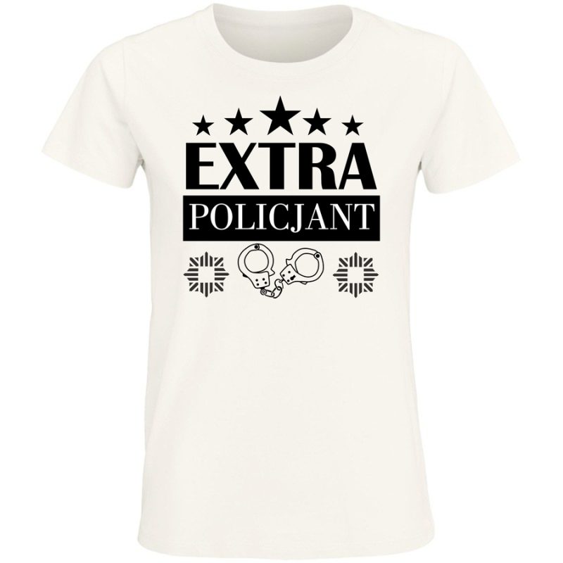 extra policjant damska white