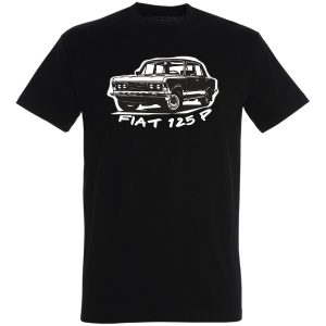 Koszulka fiat 125 p – klasyka na asfalcie