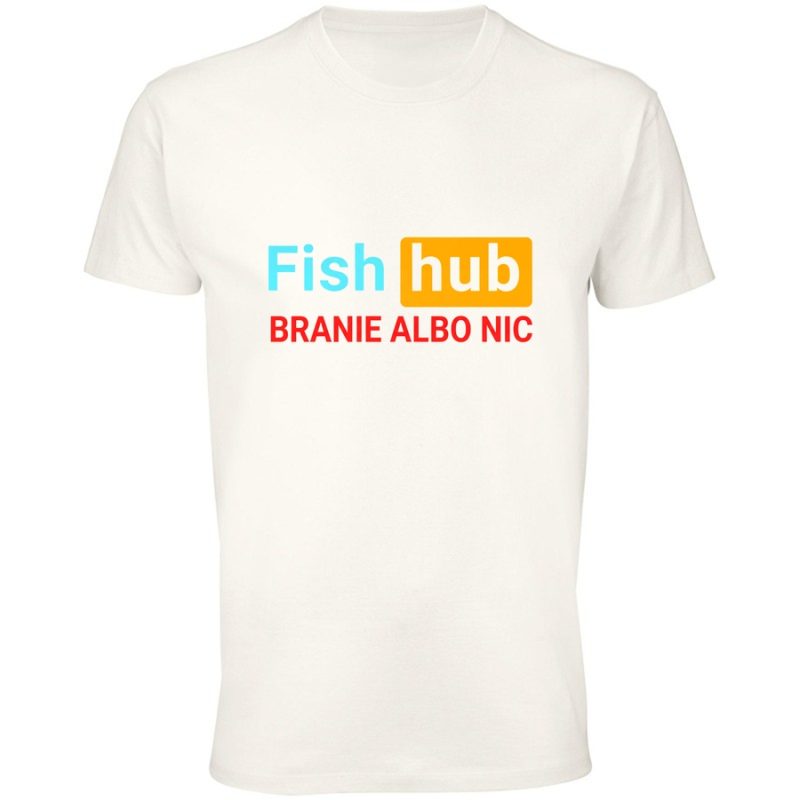 fishhub branie albo nic meska white
