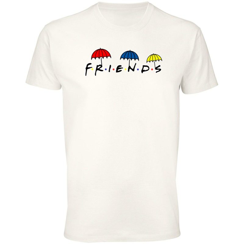 friends parasolki 2 meska white