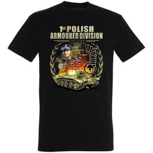 Koszulka Pierwsza Dywizja Generała Maczka Historia w Stylu Retro