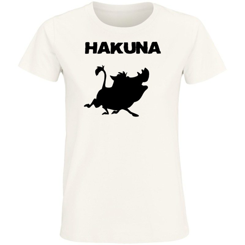 hakuna d damska white