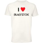 Białystok – Koszulka z sercem, I Love Białystok