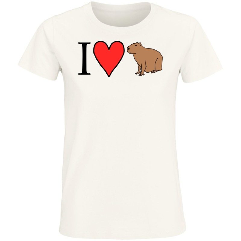 i love capybaradamskawhite