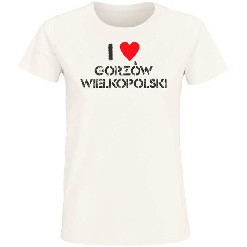 i love gorzow wielkopolski 1damskawhite