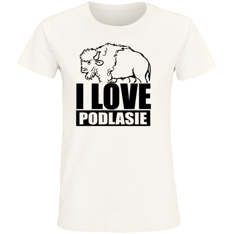 i love podlasie damska white