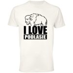 Koszulka Dzikie Podlasie I Love Podlasie