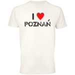 I Love Poznań Poznań w sercu – Retro Koszulka